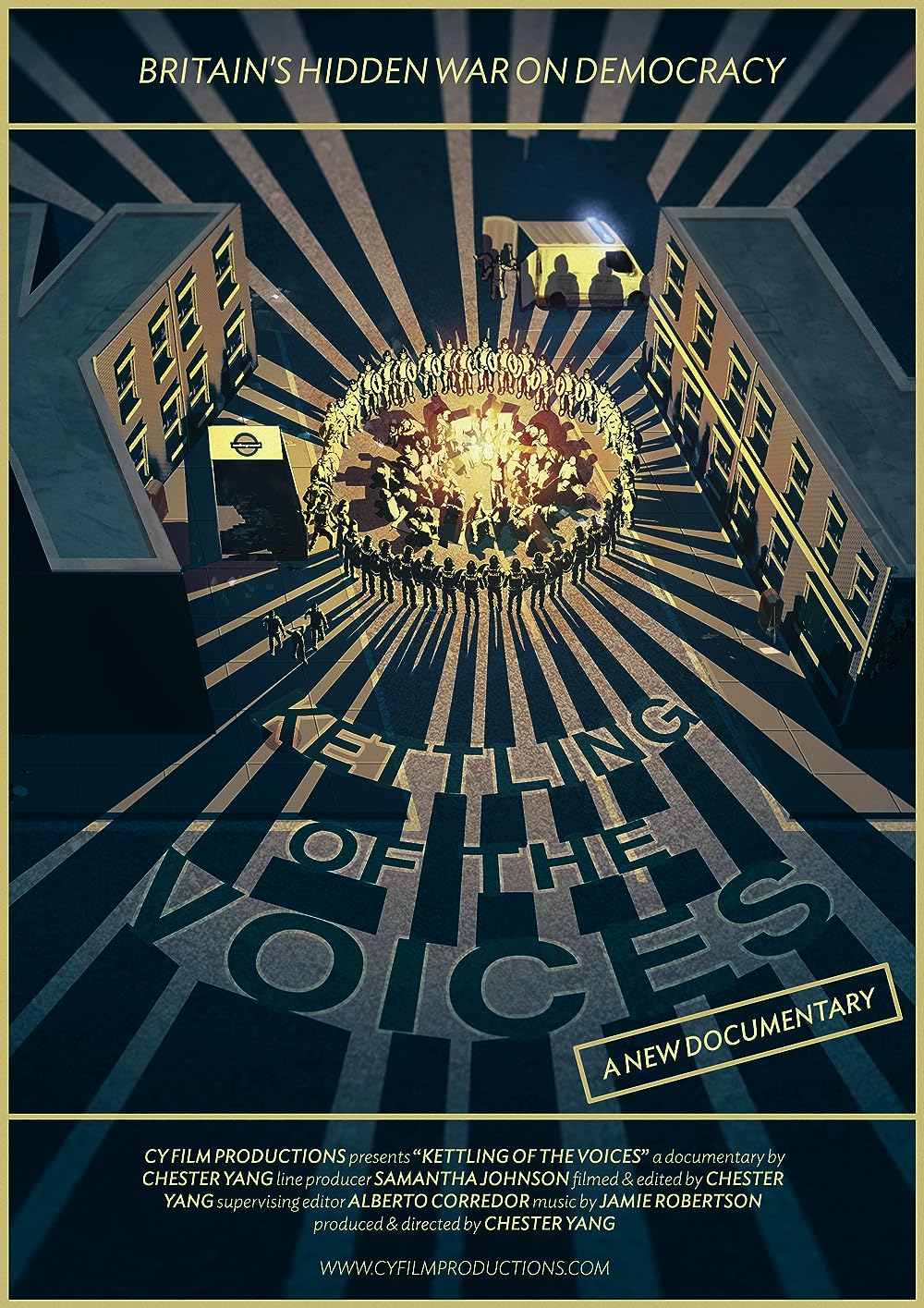 Kettling of the voices poster